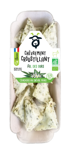 Crackers au chèvre frais ail des ours 45g