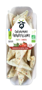 Crackers au chèvre frais thym-tomate 45g
