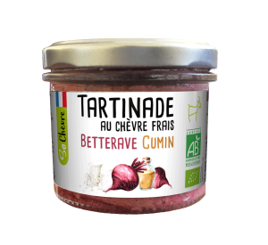 Tartinade au chèvre frais Betterave cumin 90g