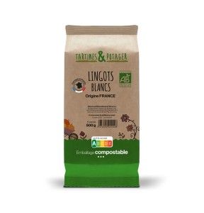 Tartine & Potager LINGOTS BLANCS BIO 500g