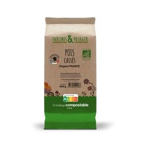 Tartine & Potager POIS CASSES BIO 500g