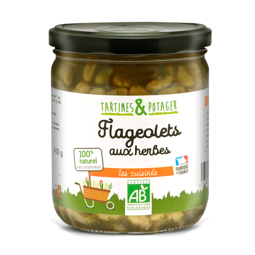 Flageolets aux herbes BIO