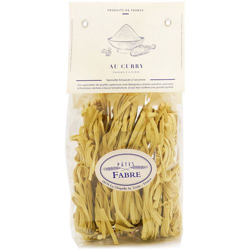 TAGLIATELLES AU CURRY - 250G