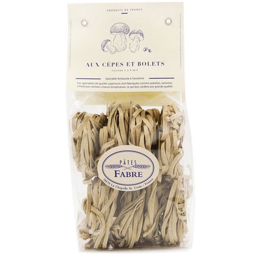 TAGLIATELLES AUX CÈPES ET BOLETS - 250G