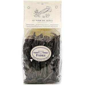 TAGLIATELLES NOIRES SÉPIA À L'ENCRE DE SEICHE