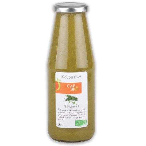 SOUPE FINE AUX 4 LEGUMES - BIO - 66CL