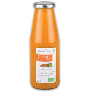 SOUPE FINE BIO AUX CAROTTES ET CUMIN - 66CL