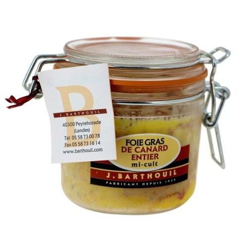 FOIE GRAS DE CANARD ENTIER - 180G