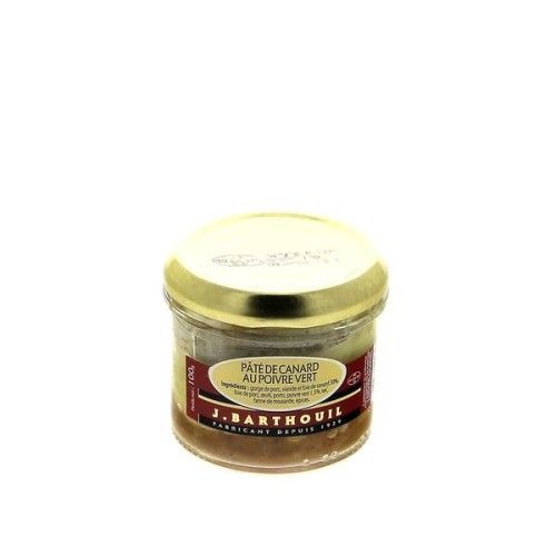 PATÉ DE CANARD AU POIVRE VERT - 100G