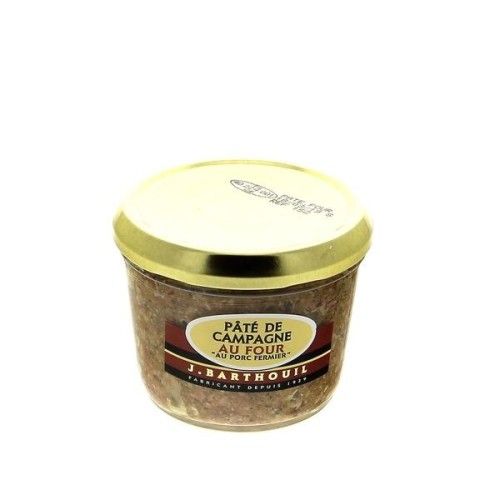 PÂTÉ DE CAMPAGNE AU FOUR "AU PORC FERMIER" - 190G