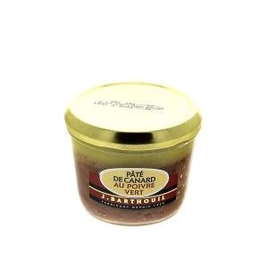 PÂTÉ DE CANARD AU POIVRE VERT - 190G
