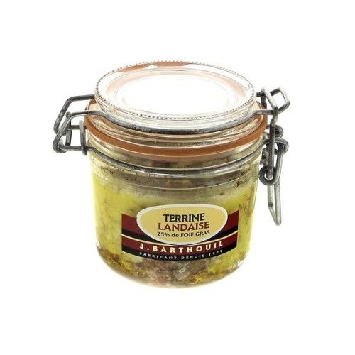 TERRINE LANDAISE 25% FOIE GRAS DE CANARD - 190G