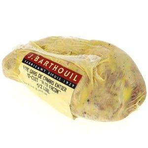 FOIE GRAS DE CANARD ENTIER MI-CUIT 1/2 LOBE - 230G ENV