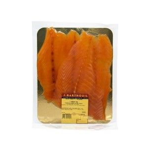 TRUITE DES PYRÉNÉES FUMÉE À L'ANCIENNE, TRANCHÉE MAIN, 3 TRANCHES - 120G