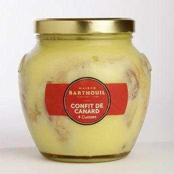CONFIT DE CANARD 4 CUISSES - 1470G