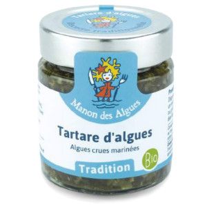 Tartare d’algues recette traditionnelle Bio