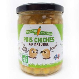 POIS CHICHES AU NATUREL BIO