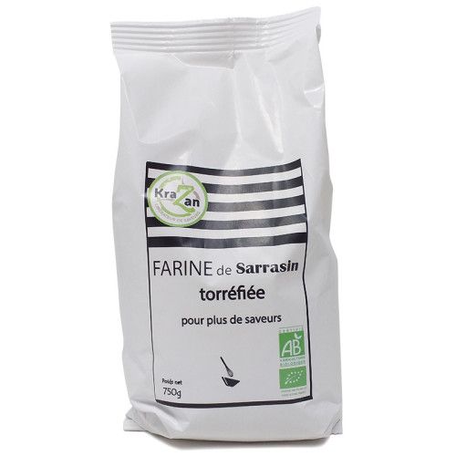 Farine de blé noir torréfiée
