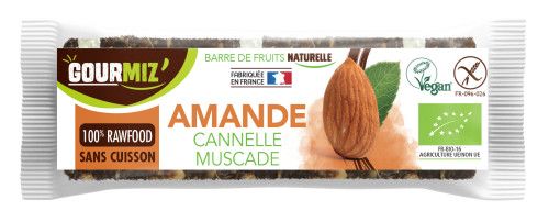 Pack de 20 barres de fruits : amande • cannelle • muscade