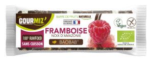 Pack de 20 barres de fruits bio : Framboise • Noix d'Amazonie • Baobab