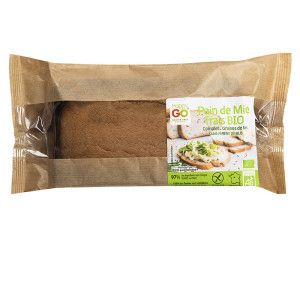 Pain de mie frais BIO Complet Graines de lin
