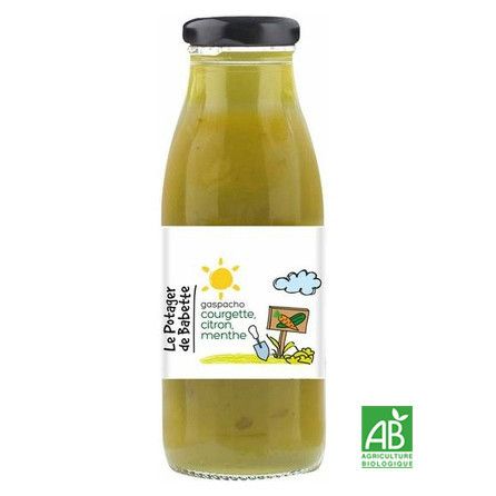 GASPACHO >BIO COURGETTE CITRON MENTHE - 490ML