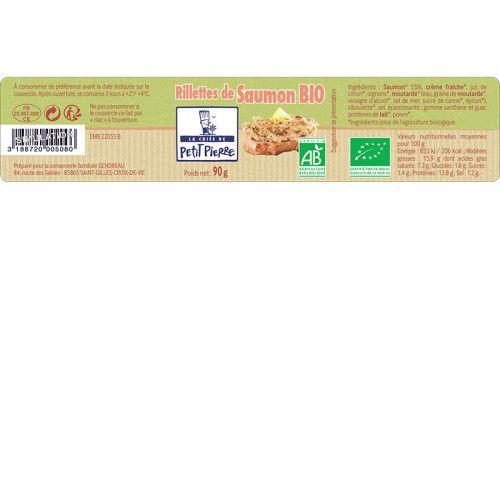 Rillettes de Saumon • 90g