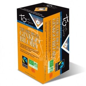 Filéane Bio Thé vert au gingko biloba - 24 sachets
