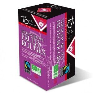 Filéane Bio Thé blanc fruits rouge - 24 sachets