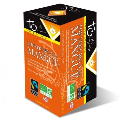 Filéane Bio Thé vert à la mangue - 24 sachets