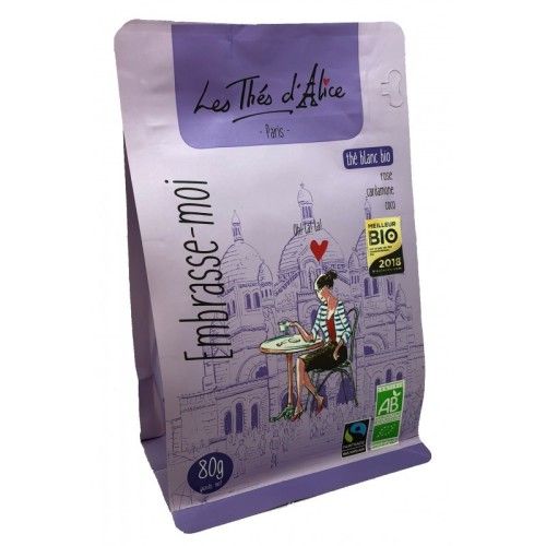Thé blanc bio - rose – cardamone - coco
