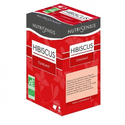 Nutrisensis Fleurs d'hibiscus Tonifiant 20 sachets