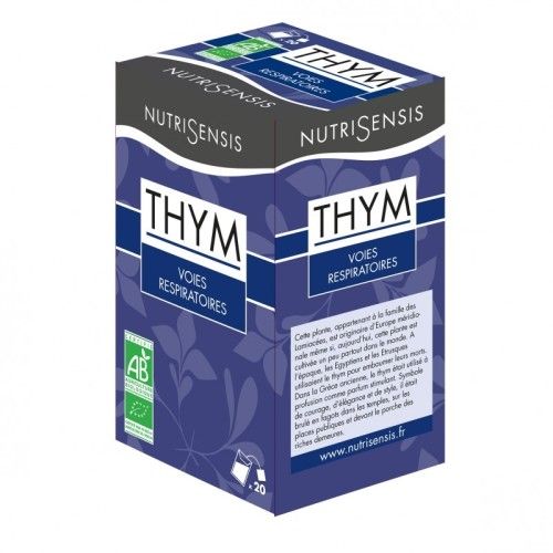 Nutrisensis  Thym - Voies Respiratoires 20 sachets