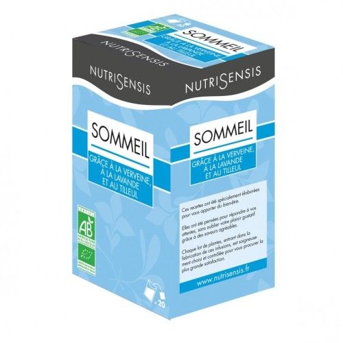 Sommeil - Grâce à la verveine, à la lavande et au tilleul - 20 sachets