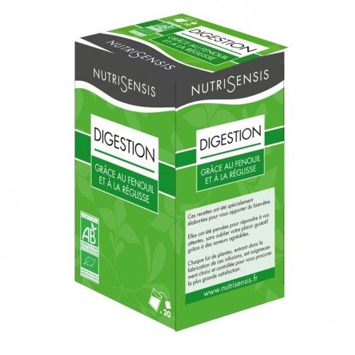 Digestion - Grâce au fenouil et à la réglisse - 20 sachets