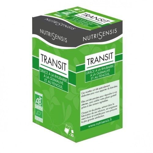 Transit - Grâce à la rhubarbe, à la guimauve et au fenouil - 20 sachets