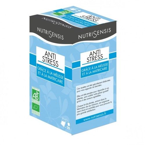 Anti-stress - Grâce à la mélisse et à la matricaire - 20 sachets