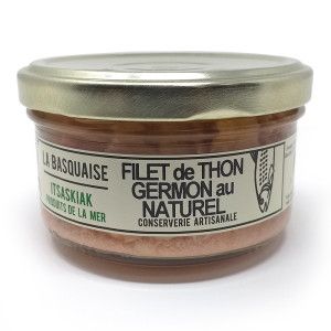 FILET DE THON GERMON AU NATUREL - 140GR