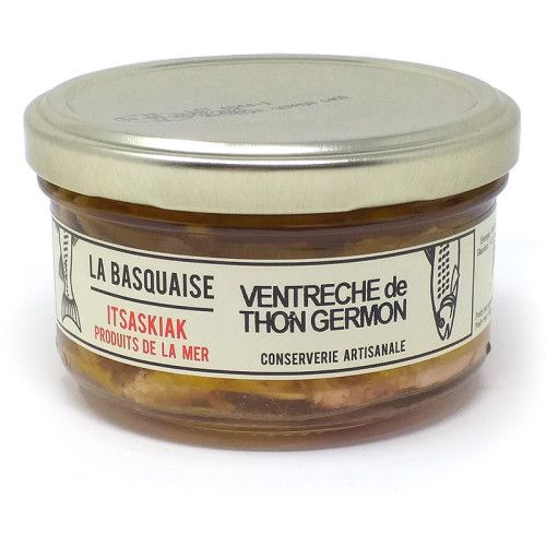 VENTRÈCHE DE THON GERMON À L'HUILE D'OLIVE BIO