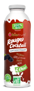 BIOFRUTTI Antioxydant ROUGE COCKTAIL & CHIA 700ml