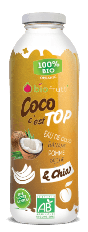 BIOFRUTTI Détox COCO C'EST TOP! & CHIA 700ml