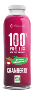 BIOFRUTTI 100 % PUR JUS DE CRANBERRY 700ml