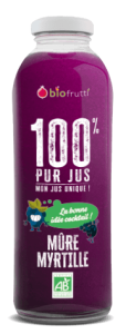 BIOFRUTTI 100 % PUR JUS MURE & MYRTILLE 700ml