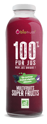 BIOFRUTTI 100 % PUR JUS SUPER MULTIFRUITS 700ml