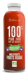BIOFRUTTI 100 % PUR JUS MULTIFRUITS ROUGE 700ml
