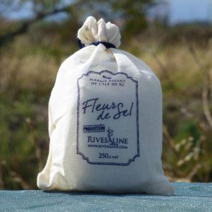 Fleur De Sel Sac Tissu 250g