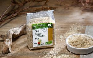 RIZ DE CAMARGUE DEMI-COMPLET 500G • BIO