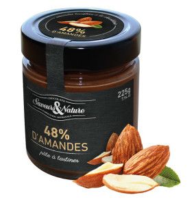 Pâte à tartiner Bio 48% d'amandes 225g