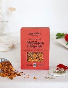 GRANOLA BIO TOMATE ROMARIN & PAPRIKA FUMÉ - 160g