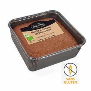 Moelleux Caramel et Beurre Salé 140g - Bio sans gluten